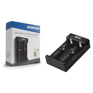 AVACOM ALF-2 - USB nabíjačka batérií Li-Ion 18650, Ni-MH AA, AAA NASP-ALF2-LED