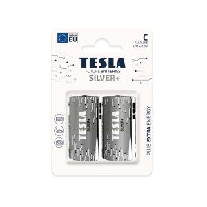 TESLA - batéria C SILVER+, 2ks, LR14 13140221