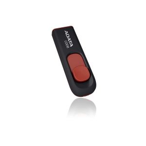 64GB USB ADATA C008 čierno/červená (potlač) AC008-64G-RKD