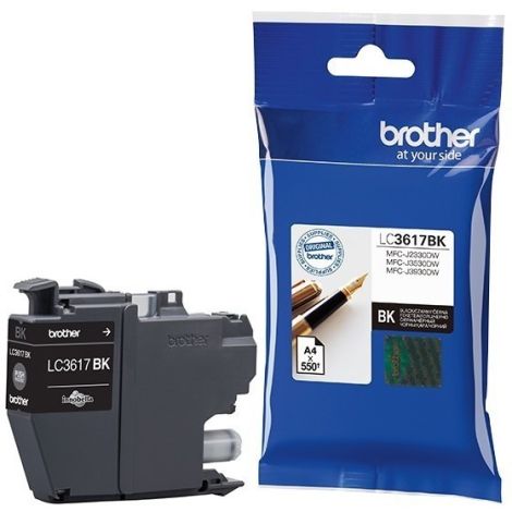 Cartridge Brother LC3617BK, čierna (black), originál