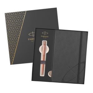 GP PARKER Jotter XL Pink Gold PGT+šedý zápisník