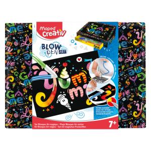 Fúkacia kreatívna sada MAPED Blowpen Art - Magic