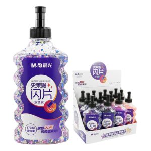 Lepidlo Glitter M&G 177 ml, mix farieb