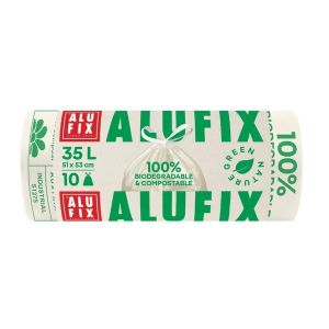 Vrecia na odpadky 35L /10ks Alufix Green Nature BIO