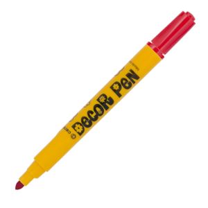 Dekoračný popisovač CENTROPEN 2738 Decor Pen 1,5 mm červený