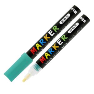 Popisovač M&G Acrylic Marker 2 mm akrylový, Blue Green S523