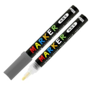 Popisovač M&G Acrylic Marker 2 mm akrylový, Dark Grey S911