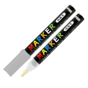 Popisovač M&G Acrylic Marker 2 mm akrylový, Silver S110