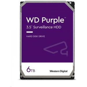 WD Purple/6TB/HDD/3.5"/SATA/5400 RPM/3R WD64PURZ