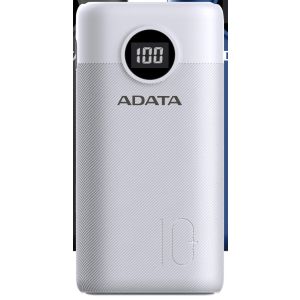 ADATA P10000QCD Power Bank 10000mAh biela AP10000QCD-DGT-CWH