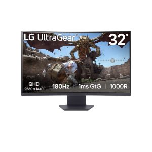 LG UltraGear/32GS60QC-B/32"/VA/QHD/180Hz/1ms/Black/2R 32GS60QC-B.AEUQ