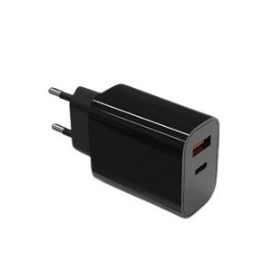 TB Touch USB-C + USB-A čierna nabíjačka AZTBXUL2USB3ACB