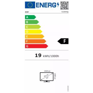 Acer/V226HQLB/21,5"/TN/FHD/60Hz/5ms/Black/2R UM.WV6EE.B29