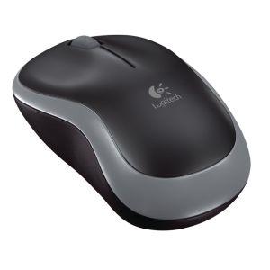 Logitech M185 nano/Kancelárska/Optická/1 000 DPI/Bezdrôtová USB/Šedá 910-002238