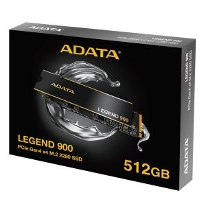 ADATA LEGEND 900/512GB/SSD/M.2 NVMe/Čierna/Heatsink/5R SLEG-900-512GCS