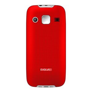 EVOLVEO EasyPhone XR, mobilný telefón pre seniorov s nabíjacím stojanom, červená EP-601-XR-RD