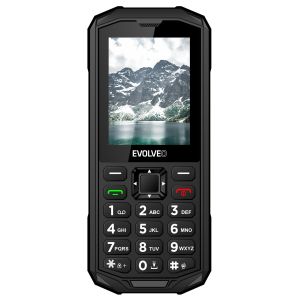 EVOLVEO StrongPhone X5, vodotesný odolný Dual SIM telefón, černo-šedá SGP-X5-GY