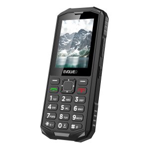 EVOLVEO StrongPhone X5, vodotesný odolný Dual SIM telefón, černo-šedá SGP-X5-GY