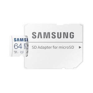 Samsung EVO Plus/micro SDXC/64GB/UHS-I U1/Class 10/+ Adaptér MB-MC64KA/EU