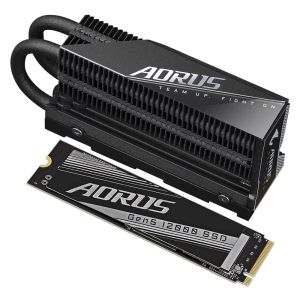 Gigabyte AORUS Gen5 12000/1TB/SSD/M.2 NVMe/Čierna/Heatsink/5R AG512K1TB