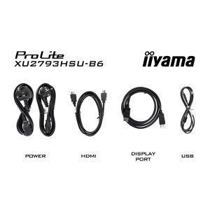 iiyama ProLite/XU2793HSU-B6/27"/IPS/FHD/100Hz/1ms/Black/3R XU2793HSU-B6