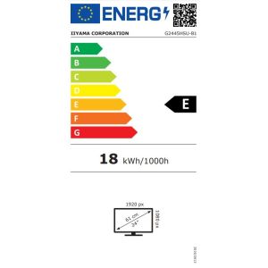 iiyama G-Master/G2445HSU-B1/24"/IPS/FHD/100Hz/1ms/Black/3R G2445HSU-B1