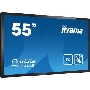 55" iiyama T5562AS-B1: IPS, 4K UHD, Android, 24/7 T5562AS-B1