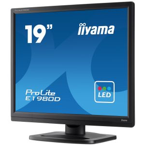 19" LCD iiyama ProLite E1980D-B1 - 5ms, DVI, TN E1980D-B1