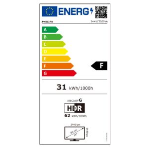 Philips Evnia/32M2C3500L/00/31,5"/VA/QHD/180Hz/1ms/Gray/3R 32M2C3500L/00