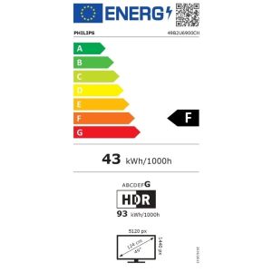 Philips/49B2U6900CH/00/48,8"/VA/5120x1440/75Hz/4ms/Black/3R 49B2U6900CH/00