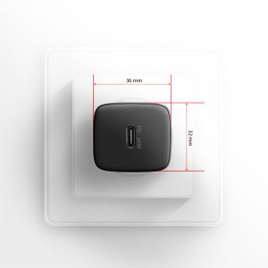 AXAGON ACU-PD20, nabíjačka do siete 20W, 1x port USB-C, PD3.0/PPS/QC4+/AFC/Apple, čierna ACU-PD20