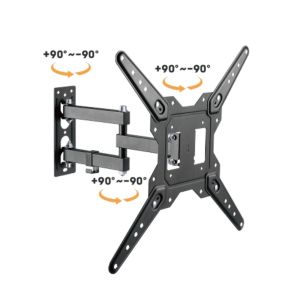 Výsuvný držiak Brateck LPA68-443 pre TV 23"-55" 30kg polohovateľný nástenný BRLPA68443