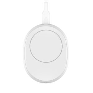 Belkin Pro Convertible Qi2, 15W stojan, biely WIA008btWH