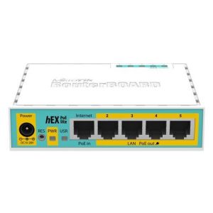 Mikrotik RB750UPr2 650MHz, 64MBRAM, 5x LAN, hEX RB750UPr2