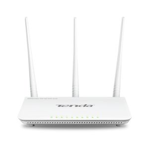 Tenda F3 (F303) WiFi N Router 802.11 b/g/n, 300 Mbps, WISP, Universal Repeater, 3x 5 dBi antény 75010304