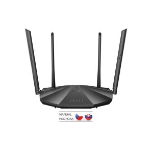 Tenda AC19 WiFi Router 2100Mbps, 1x GWAN, 4x GLAN, 1x USB, VPN, IPv6, 4x6dBi, 4x4 MU-MIMO, CZ AC2100 75011842