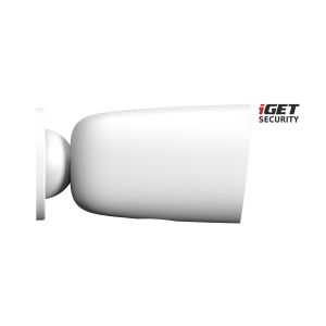 iGET SECURITY EP26 White - WiFi bateriová FullHD kamera, IP65, zvuk, samostatná a pre alarm M5-4G SK 75020626