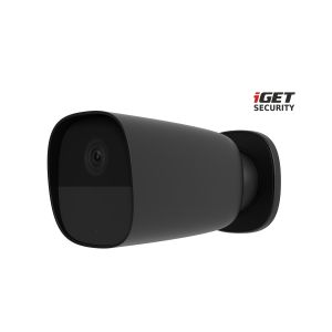 iGET SECURITY EP26 Black - WiFi bateriová FullHD kamera, IP65, zvuk, samostatná a pre alarm M5-4G SK 75020686