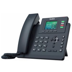 Yealink SIP-T33G SIP telefón, PoE, 2,4" 320x240 farebný LCD, 4 x SIP úč., GigE SIP-T33G