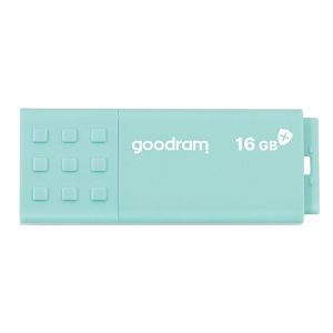 Goodram USB flash disk, USB 3.0, 16GB, UME3, UME3, azúrový, UME3-0160CRR11