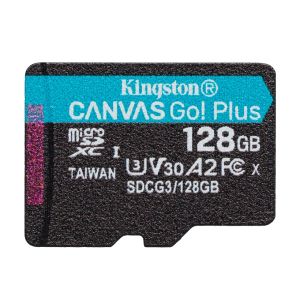 Kingston Canvas Go Plus A2/micro SDXC/64GB/UHS-I U3 / Class 10 SDCG3/64GBSP