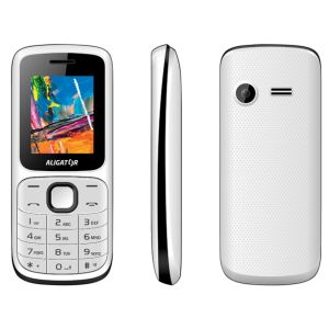 ALIGATOR D210 Dual sim bielo-čierny AD210WB