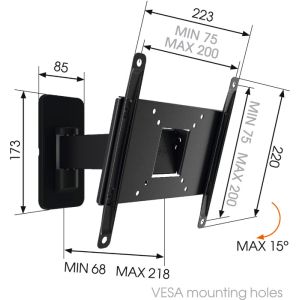 MA2030 Rameno Vogel&#39;s pre TV 19-40" MA 2030