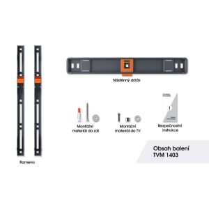 Vogel&#39;s TVM 1403, fixný TV držiak pre obrazovky 32-77", 50 kg TVM 1403