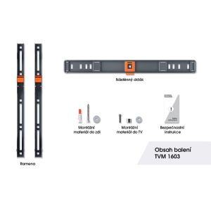 Vogel&#39;s TVM 1603, fixný TV držiak pre obrazovky 40-100", 75 kg TVM 1603