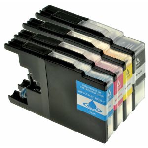 Cartridge Brother LC1240 VALBP, CMYK, štvorbalenie, multipack, alternatívny