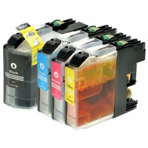 Cartridge Brother LC127XL VALBP, CMYK, štvorbalenie, multipack, alternatívny