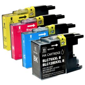 Cartridge Brother LC1280XL VALBP, CMYK, štvorbalenie, multipack, alternatívny