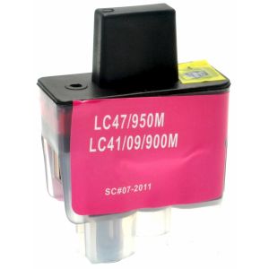 Cartridge Brother LC900M, purpurová (magenta), alternatívny