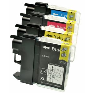 Cartridge Brother LC985 VALBP, CMYK, štvorbalenie, multipack, alternatívny